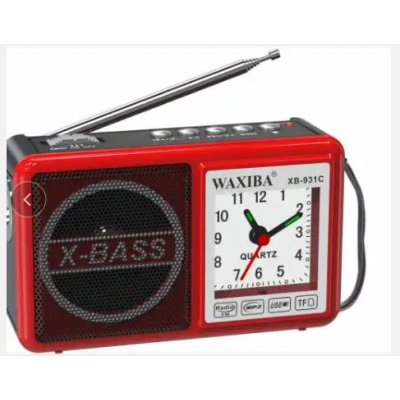 RELOJ Y BOCINA BLUETOOTH  WAXIBA  XB - 931C