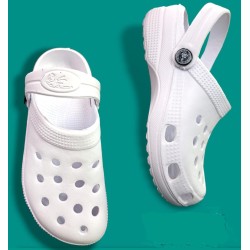 CALZADO CONFORT A-005 CON RESPIRADORES BLANCO UNISEX