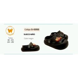 sueco bebe con puntera S - 055  18 al 29