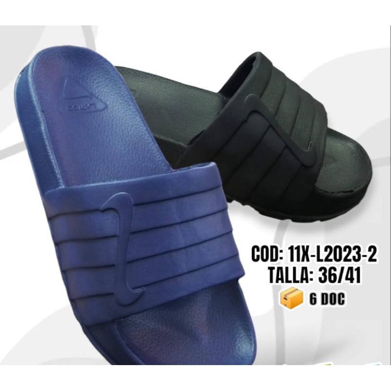 Sandalia  hombre 11X - L 2023  solida SURTIDO del 36 al 41 