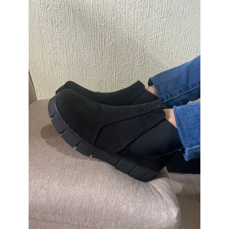 Bota plataforma negro  del 35 al 39 
