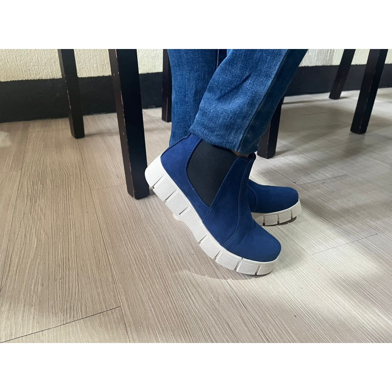 Bota plataforma navy del 35 al 39 