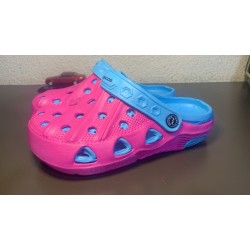 Sueco bicolor dama A - 021 surtido colores 35 al 40