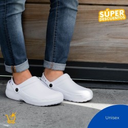 Calzado Confort trabajo W-11 blanco